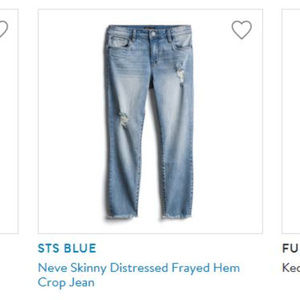 STS Blue Distressed Crop Jeans from Stitch Fix
